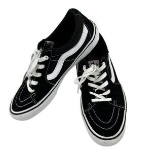 Men's Vans SK8-Low Pro Size 10 Black/White - Excellent Condition!